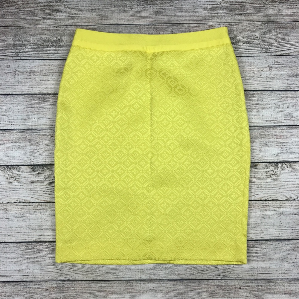 Yellow Pencil Skirt